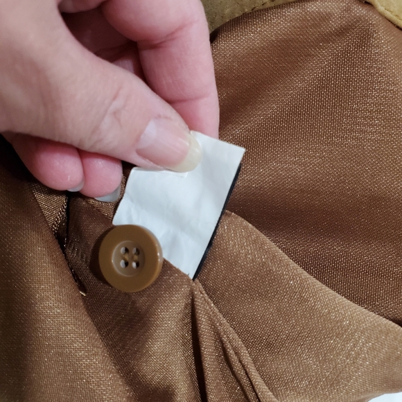 Mixit Genuine Leather Suede boho Midi Skirt 10 - Picture 10 of 10